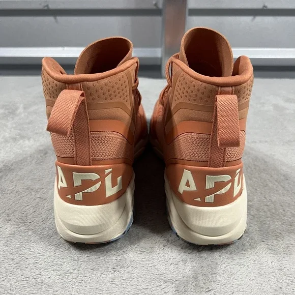 APL Techloom Defender Shoes Mens 10.5 Orange High Top Hiking 